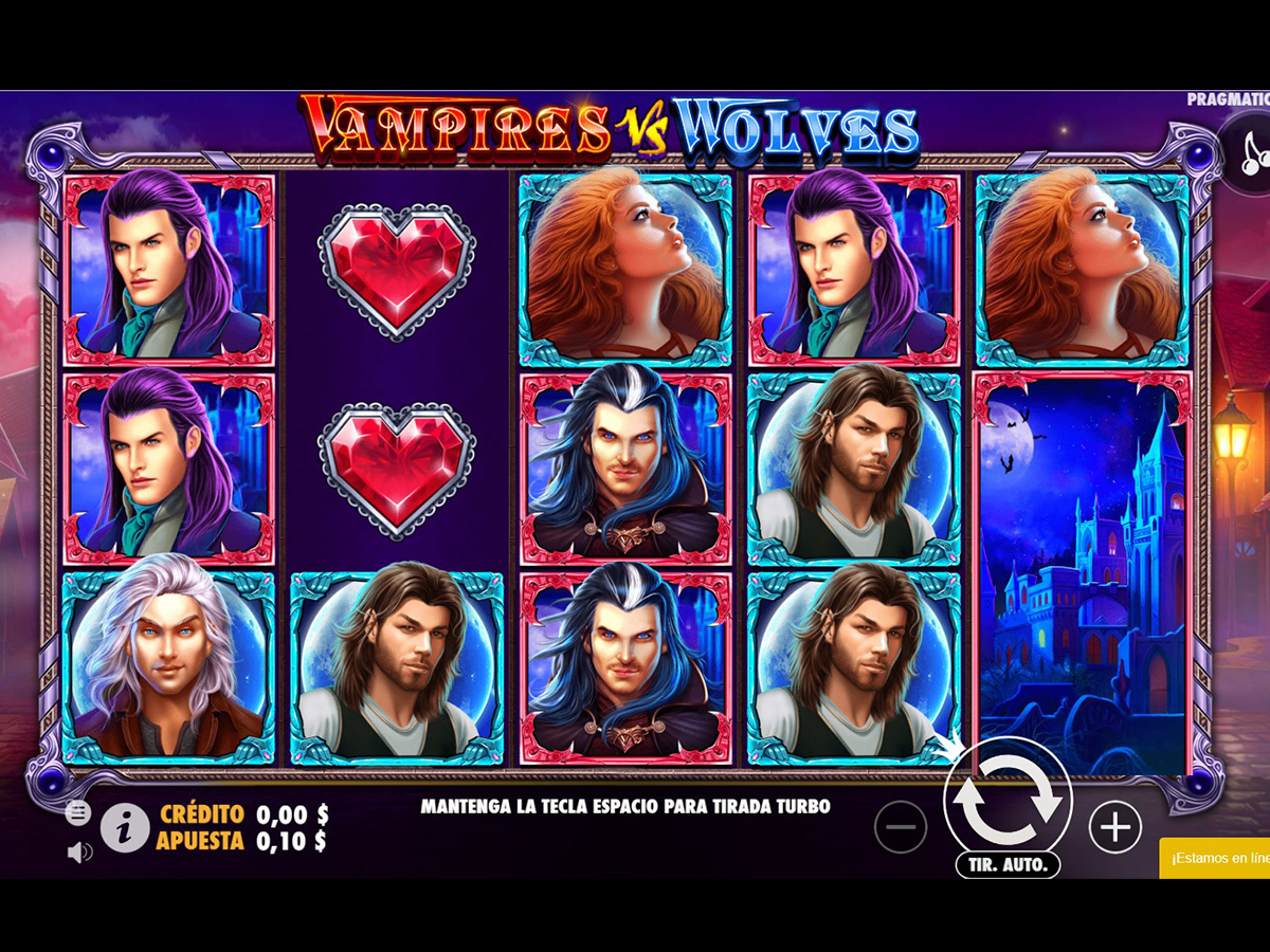 Vampires vs wolves el slot online de hombres lobo - mi casino