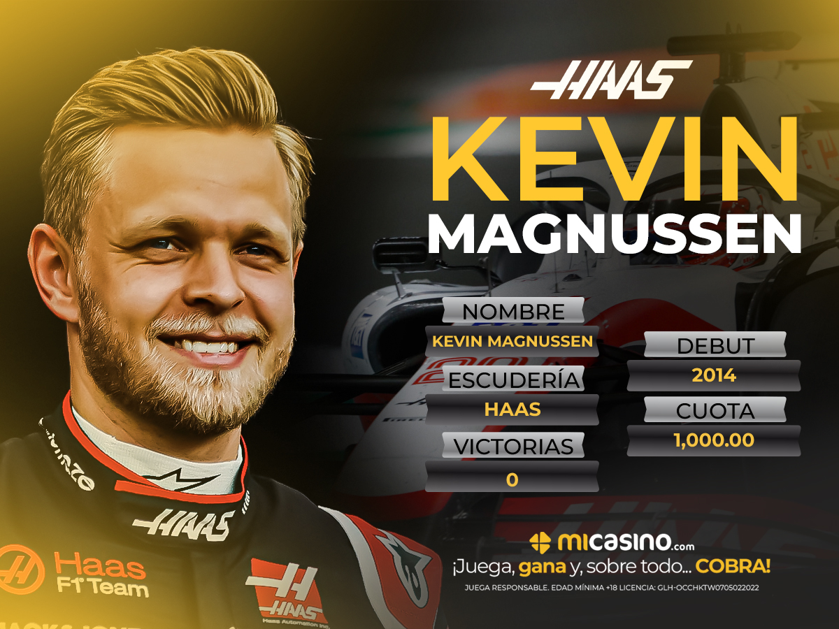 Kevin Magnussen- Mi Casino