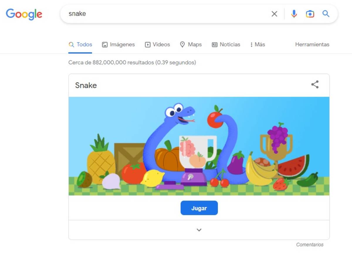 Snake Google 