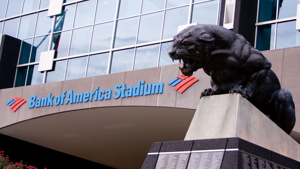 estadio bank of america mls major league soccer estatua panther