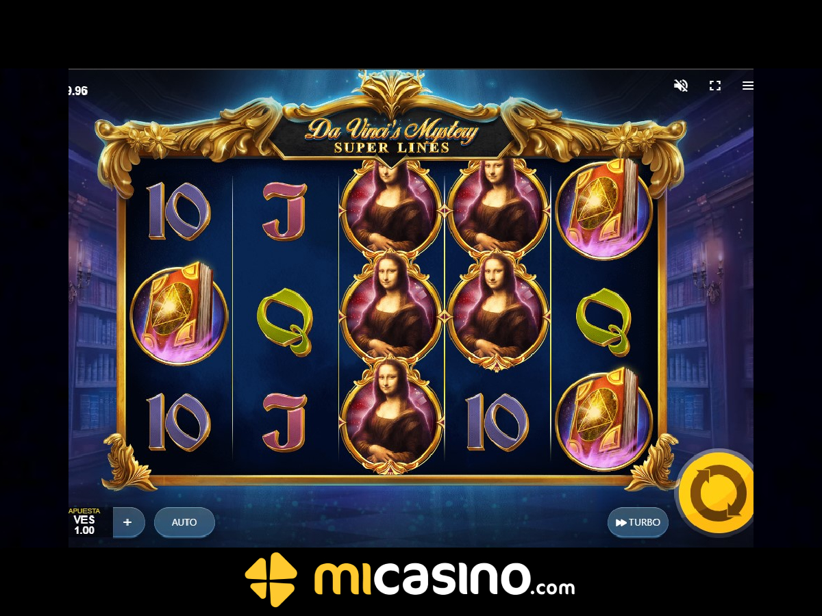 Slot Vinci's Mystery_ Tragamonedas para ganar dinero y disfrutar del arte en el Casino Online- mi casino
