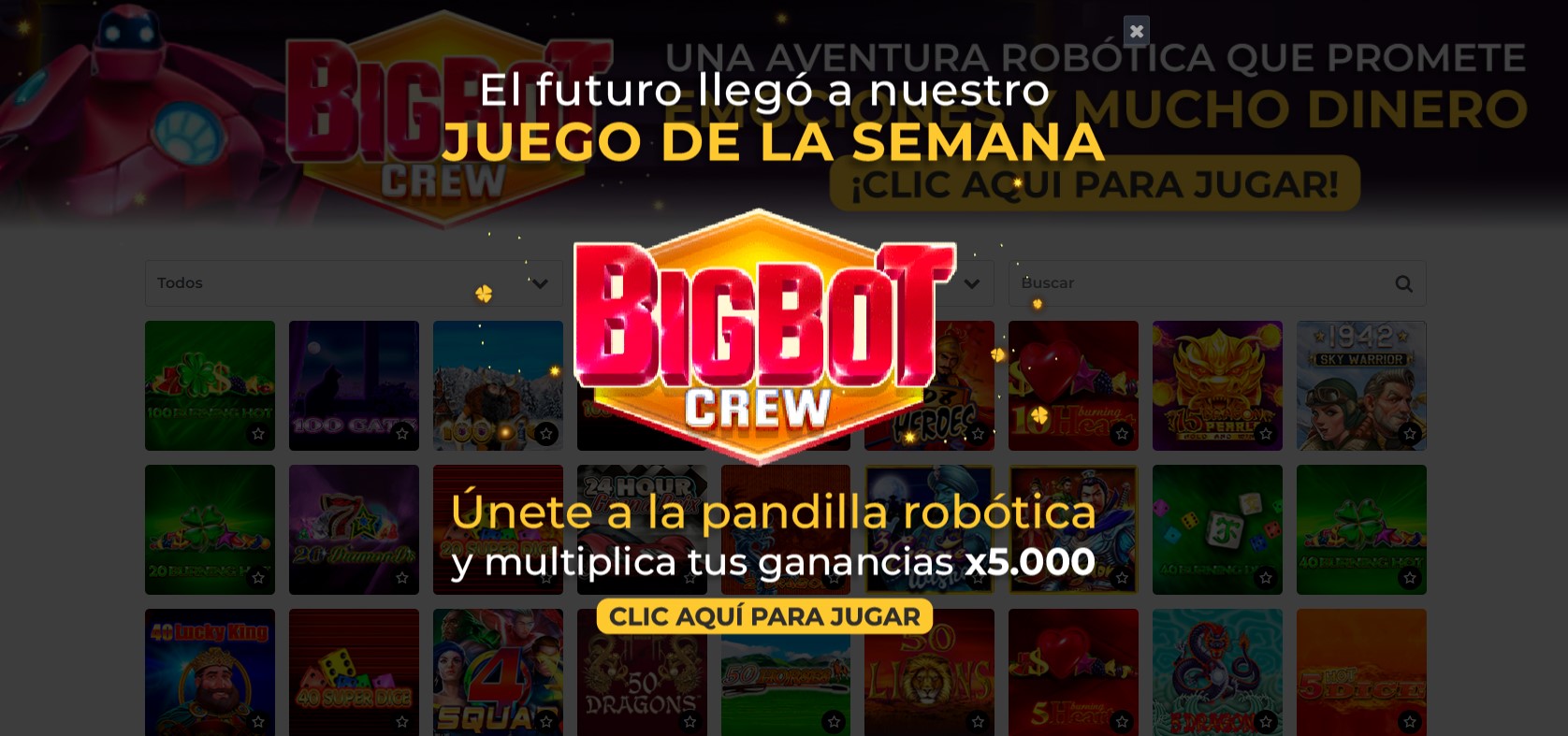 Slots y tragaperras casino online