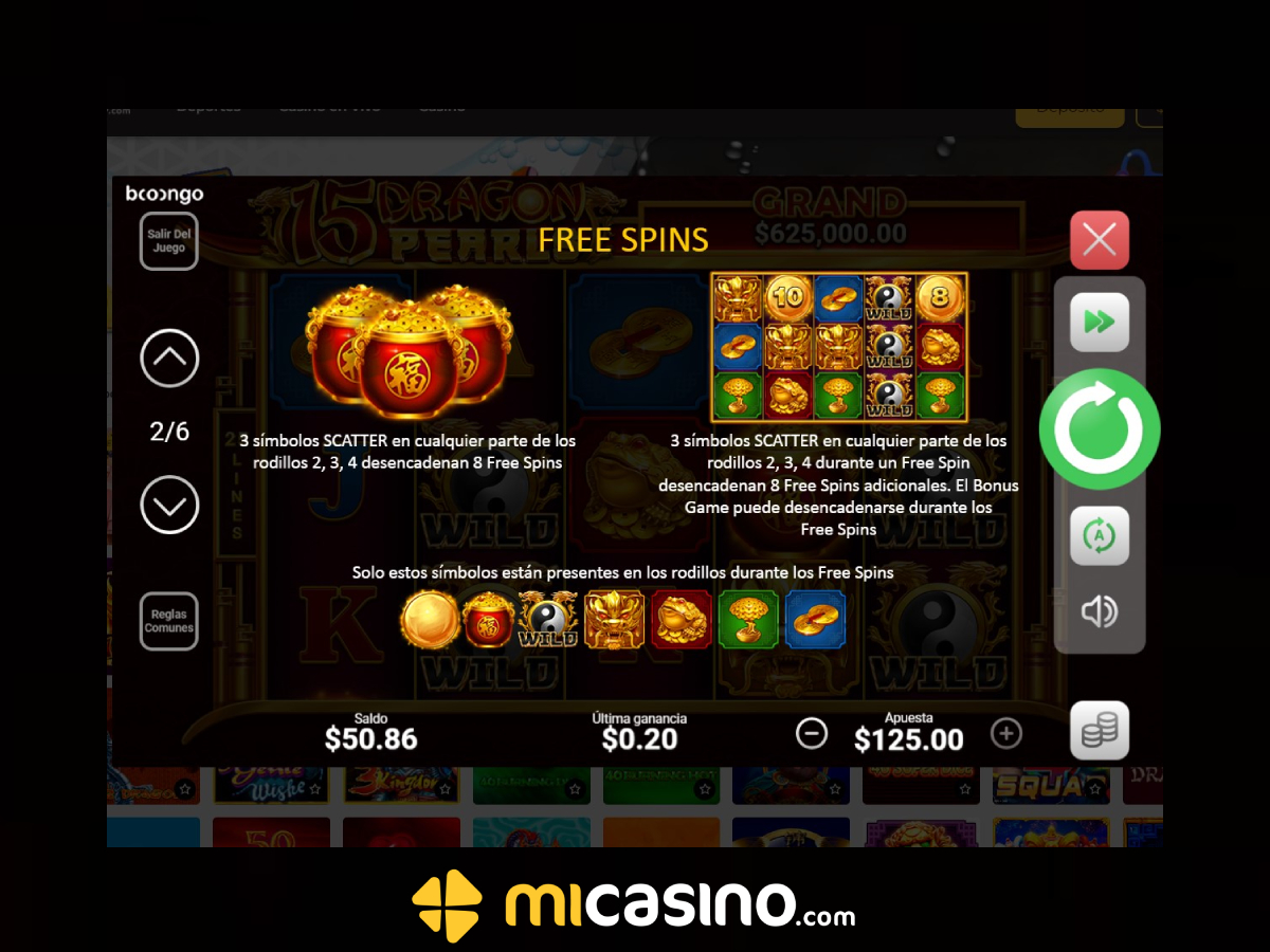Slot 15 Dragon Pearls_ Duplica tu dinero con la magia asiática en MiCasino.com mc