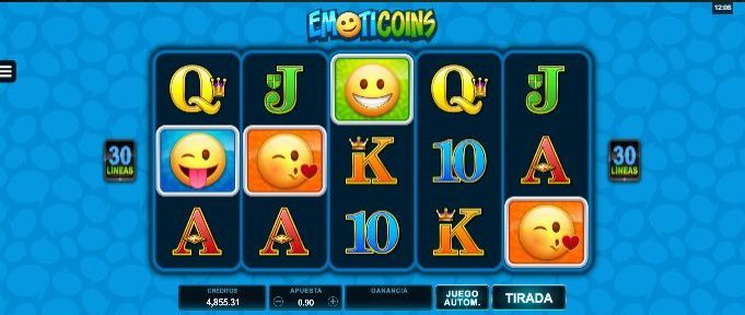 Emoticoins slot: Donde cada giro cuenta para ganar Mi Casino