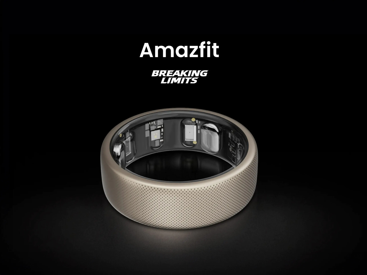 Conoce el nuevo Amazfit Helio Ring, el anillo inteligente