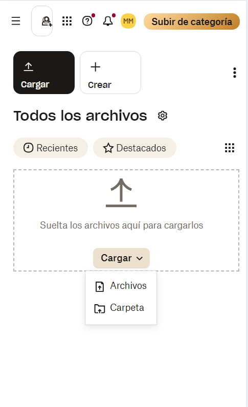 Qué es y cómo crear una cuenta de Dropbox en simples pasos cargar documentos