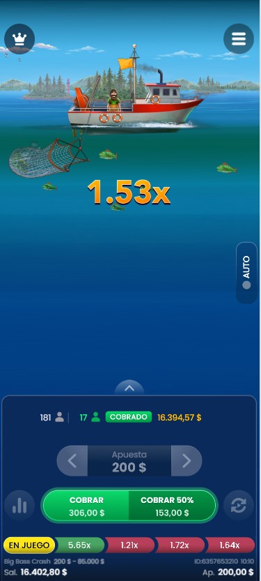 Big Bass Crash Pesca y gana con este juego MiCasino.com