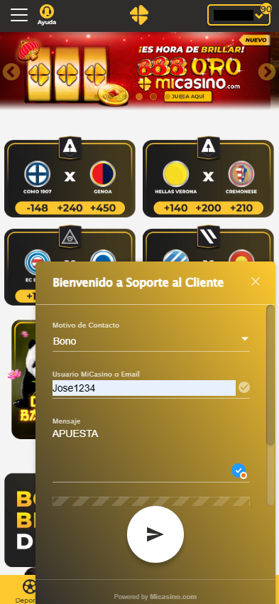 Bono Apuesta casino online y Cómo Activar las promociones - MiCasino.com