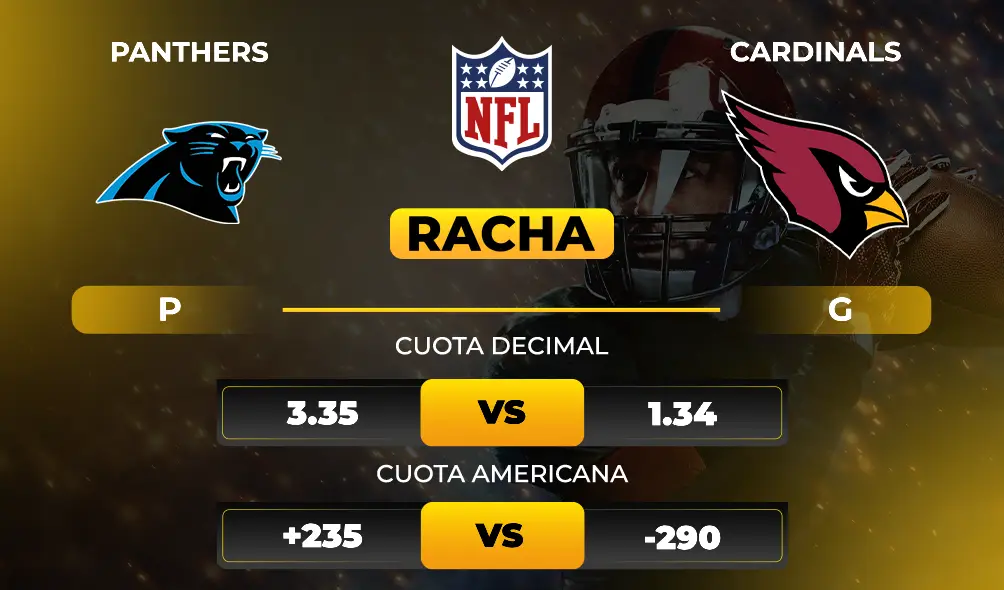 Panthers vs Cardinals - Previa y pronóstico deportivo NFL - MiCasino.com