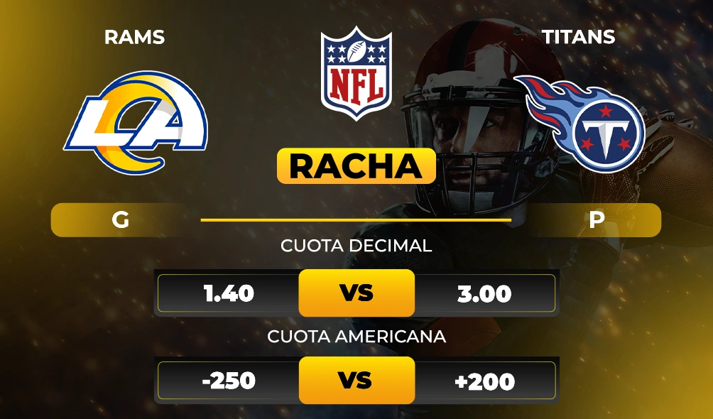 Rams vs Titans - Previa y pronóstico deportivo NFL - INTERNA - MiCasino.com