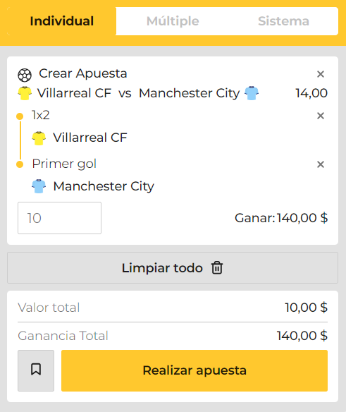 Villarreal CF vs Manchester City – Pronóstico Deportivo – Champions League - MiCasino