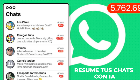 Llegaron a WhatsApp los resúmenes de chats con IA - Tecnología