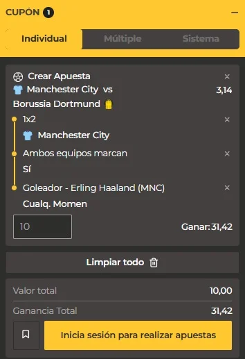 Manchester City vs Borussia Dortmund – Pronóstico Champions League