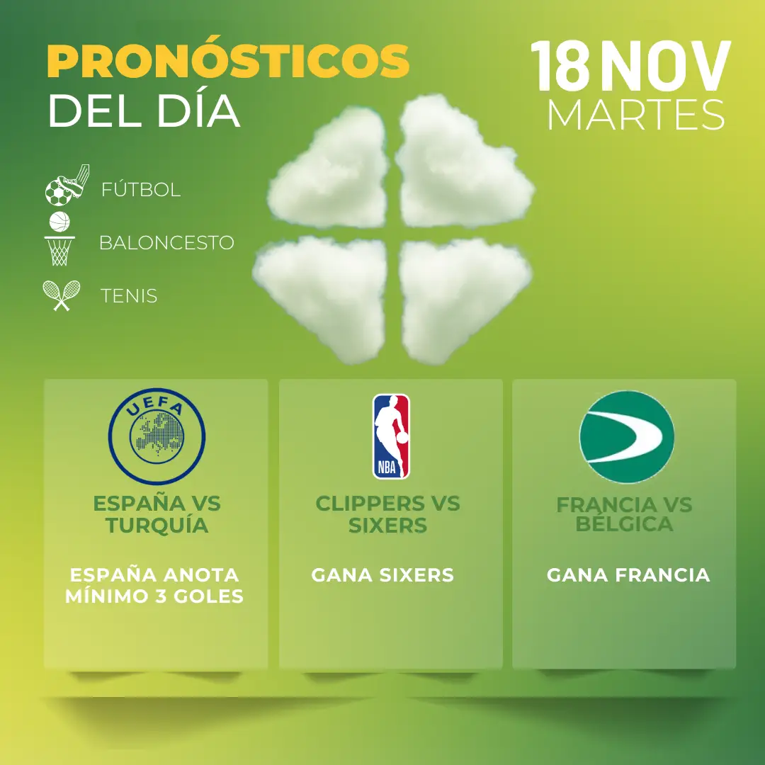 pronóstico del día hoy martes 18 de noviembre 2025- MiCasino