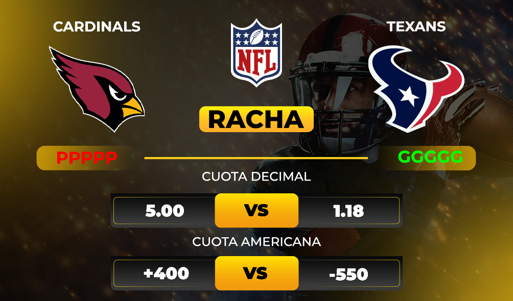 Cardinals vs Texans pronóstico_ apuestas y picks NFL - MiCasino