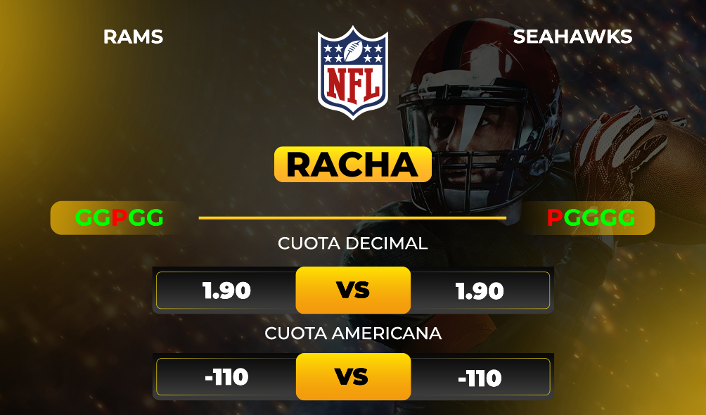 Rams vs Seahawks - Pronóstico y apuesta recomendada de NFL - cuotas - MiCasino