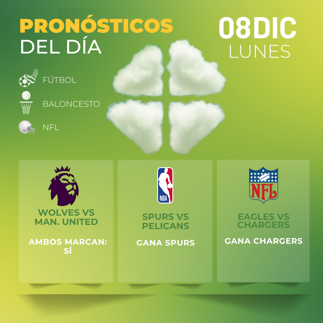 pronóstico del día - 8 diciembre - MiCasino