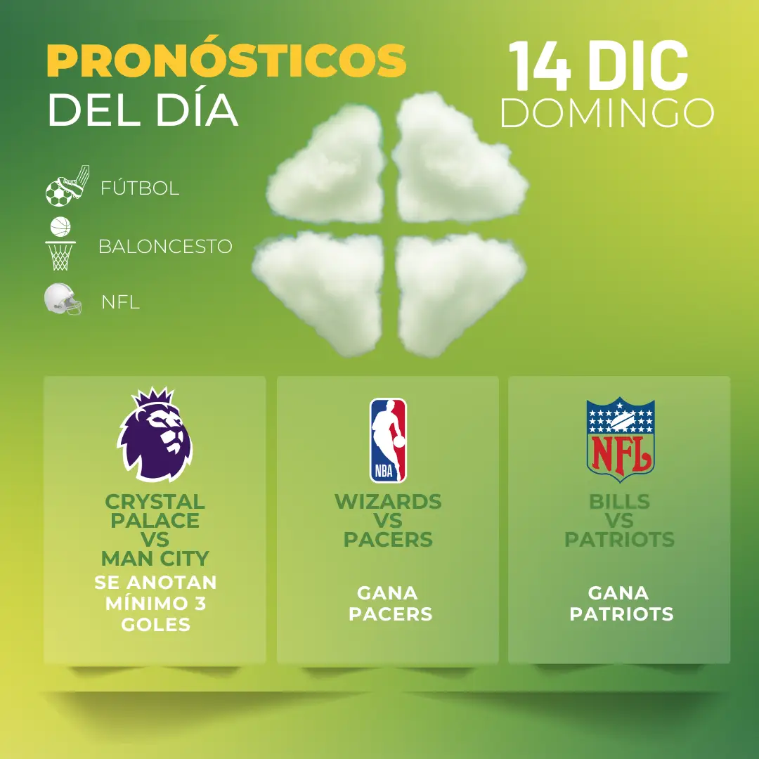 Pronóstico gratis hoy domingo 14 _ MiCasino