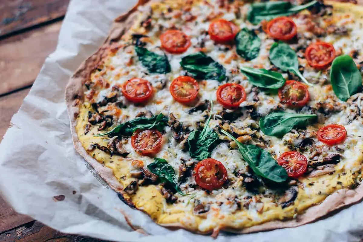 Recetas de pizza fit- Pizza integral vegetariana- MiCasino