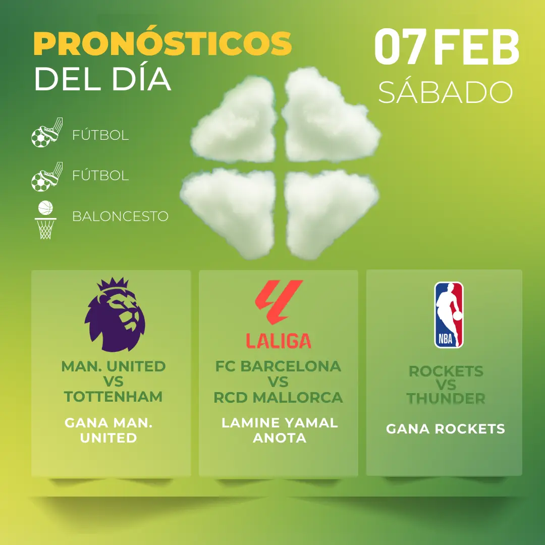 pronóstico gratis hoy Sábado 7 MiCasino 
