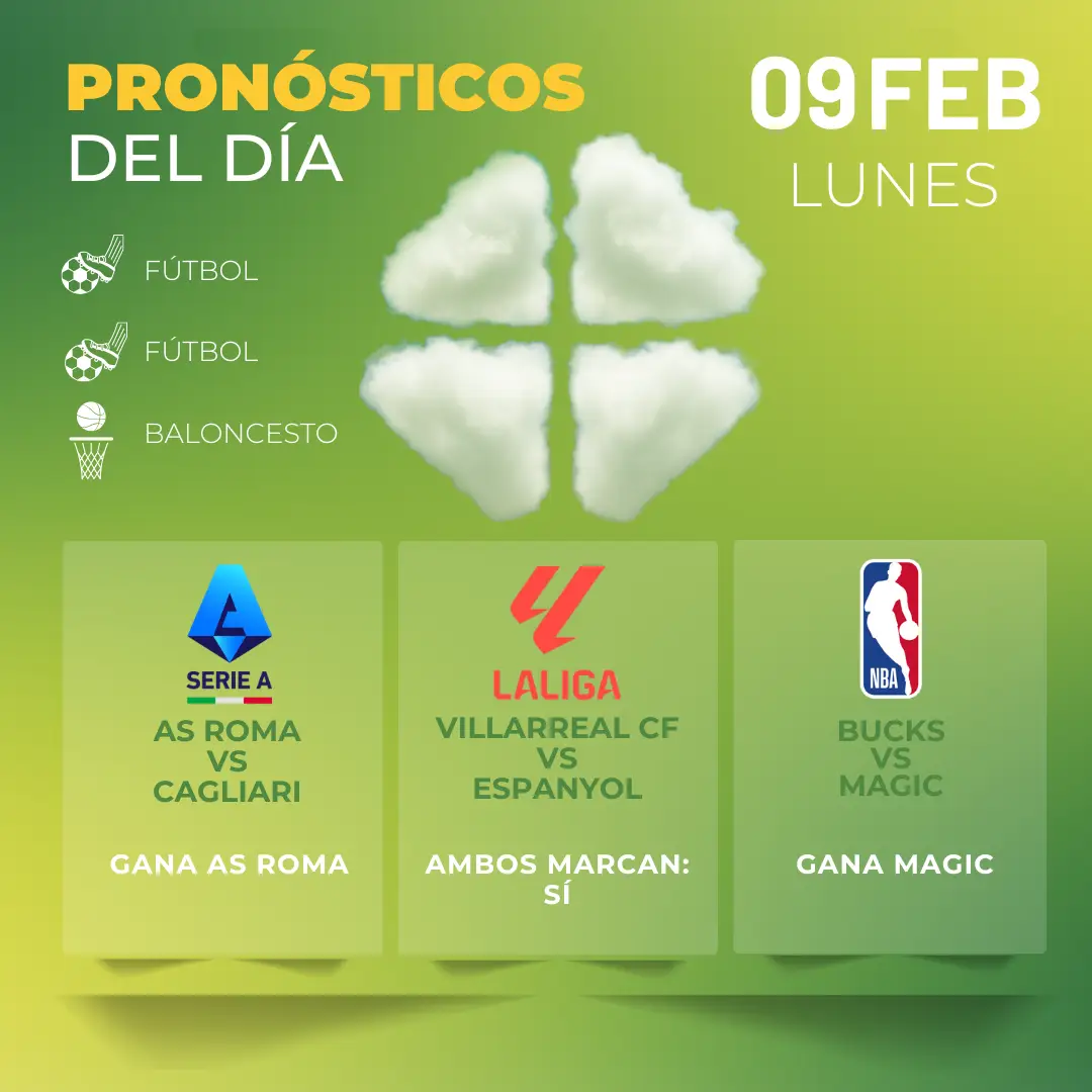 pronóstico gratis hoy lunes 9 MiCasino