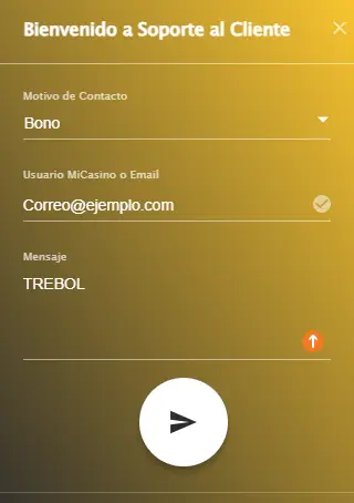 Bono TREBOL Dinero Extra - MiCasino