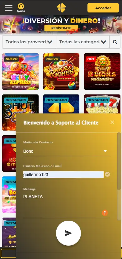 ¡Activa el Bono Planeta y pon tu suerte en una órbita ganadora!- MiCasino