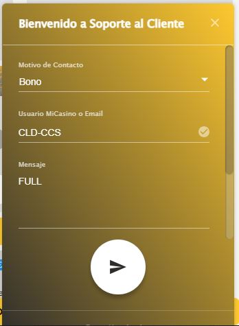 Bono full 35 por ciento más en juegos de casino - Interna 2 - MiCasino