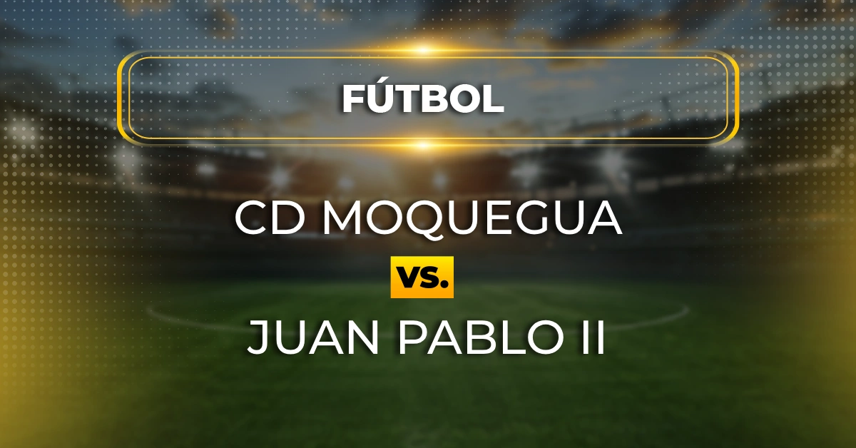CD Moquegua vs Juan Pablo II | Pronóstico Liga 1